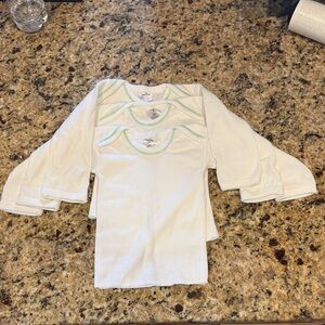 Cozy White Long Sleeve Kids Tee